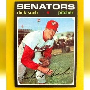 1971 Topps #283 Dick Such Senators NM++